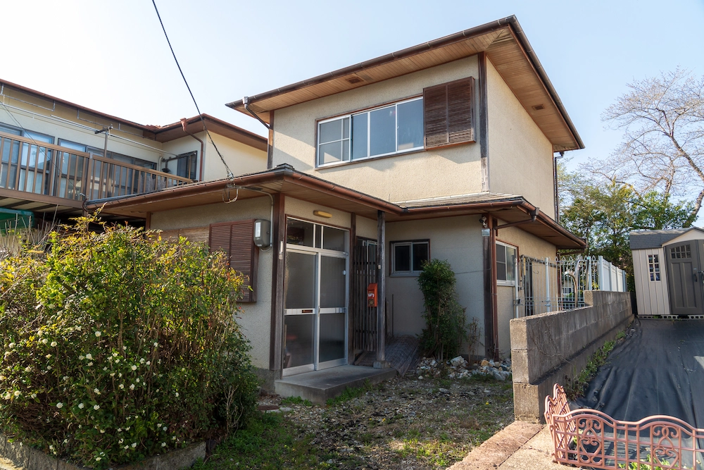 地震により被害を受けた木造住宅